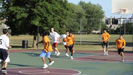 Orient Heights basketball photo